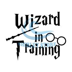 Harry Potter Wizard In Training SVG Silhouette