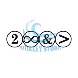 To Infinity And Beyond Toy Story Cartoon Logo SVG