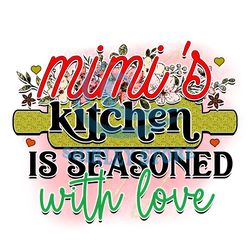 Mimi's Kitchen Is Seasoned With Love PNG