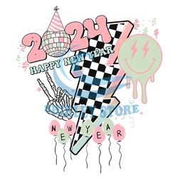 Retro mama png, 2024 new year png for sublimation, checkered png, skeleton png, new year png. New year mama shirt design