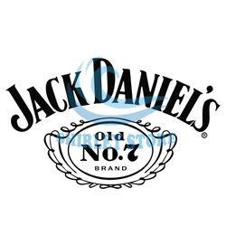 Jack Daniels Label No 7 SVG