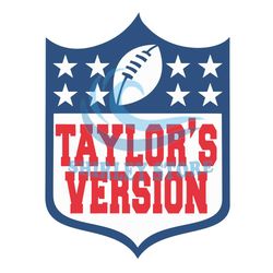 Taylors Version Football Travis And Taylor SVG