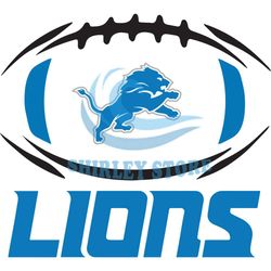 Detroit Lions NFL Svg Digital