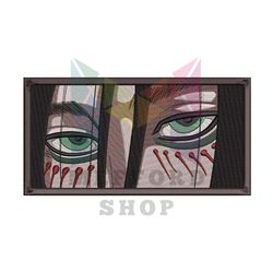 Eren Yeager Eyes Attack On Titan Embroidery File svg