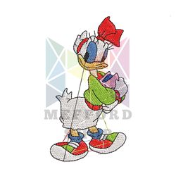 Daisy Duck Embroidery Disney Design