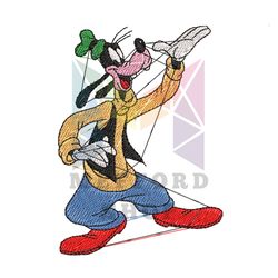 Embroidery Disney Goofy Design ,png