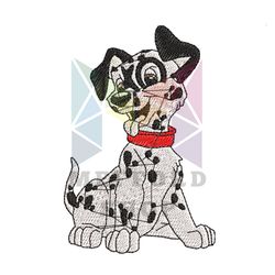 Lucky Dalmatian Proud Of Himself Embroidery ,png