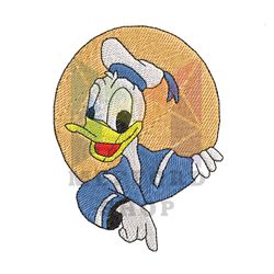 Disney Classic Donald Duck Embroidery