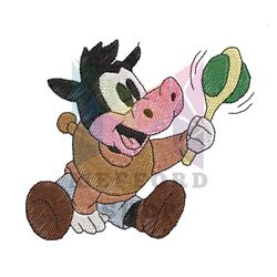 Clarabelle Cow Baby Embroidery