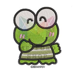 Baby Frog Keroppi Embroidery png
