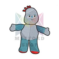 In The Night Garden Igglepiggle Doll Embroidery png