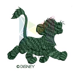 Disney Lion King Baby Simba Embroidery