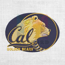 California Golden Bears NCAA Football Logo Embroidery Design