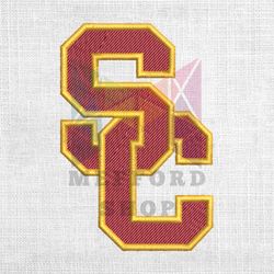 Southern California Troujans NCAA Football Logo Embroidery Design