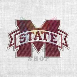 Mississippi State Bulldogs NCAA Football Logo Embroidery Design