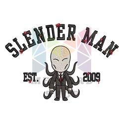 Slender Man Est Embroidery Files Png