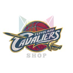 Cleveland Cavaliers Logo Embroidery Design Png