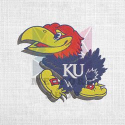 NCAA Kansas Jayhawks Embroidery Design