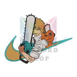 Chainsaw Man Anime Embroidery Design
