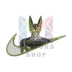 Dragon Ball Z Perfect Cell Embroidery File Png