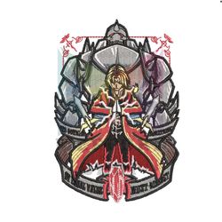 Fullmetal Alchemist Embroidery design