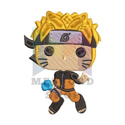 Naruto shippuden anime embroidery design png