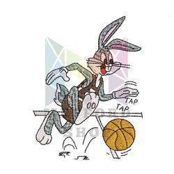 Bugs Bunny Basketball Embroidery