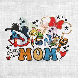 Disney Mom Minnie Mouse Mother Day Embroidery Png