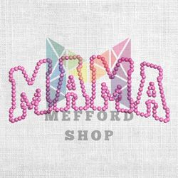Pink Mama Machine Embroidery Design
