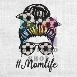 MomLife Football Machine Embroidery Design