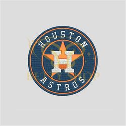 Houston Astros Embroidery Designs, MLB Logo Embroidery Files, Machine Embroidery Design File ReneDShop,