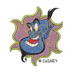 Genie The Magic Lamp Genie Embroidery Png