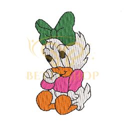 Little Cutie Baby Daisy Duck EMbroidery