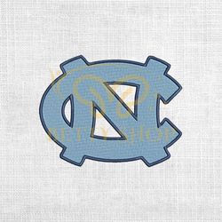 North Carolina Tar Heels NCAA Logo Embroidery Design