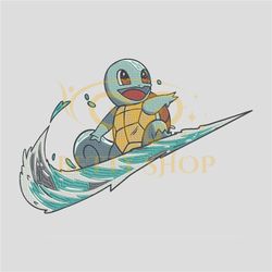 SQUIRTLE EMBROIDERY DESIGNS PES DST JEF FILES INSTANT DOWNLOAD,