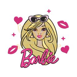 Barbie Girl Logo Embroidery Png