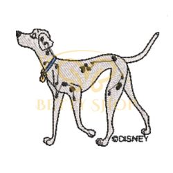 Perdita 101 Dalmatians Dogs Embroidery Png