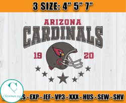Arizona Cardinals Football Embroidery Design, Brand Embroidery, NFL Embroidery File, Logo Shirt 33