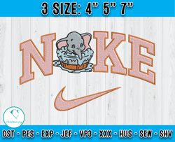 Nike X Dumbo embroidery, Disney Character embroidery