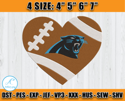 Panthers Embroidery, Embroidery, NFL Machine Embroidery Digital, 4 sizes Machine Emb Files -17 - Asbury