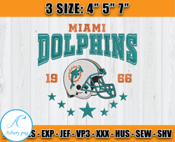 Miami Dolphins Football Embroidery Design, Brand Embroidery, NFL Embroidery File, Logo Shirt 60