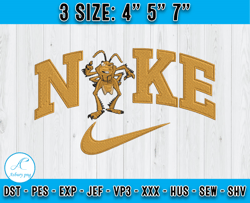 Nike x Molt Embroidery, A Bug's Life Embroidery, Embroidery File