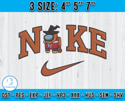 Nike Aiden Embroidery, Among Us Embroidery, Embroidery pattern