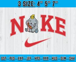 Nike X Cartoon embroidery, Dumbo embroidery, Cartoon Character embroidery
