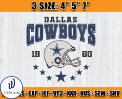 Dallas Cowboys Football Embroidery Design, Brand Embroidery, NFL Embroidery File, Logo Shirt 37