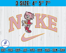Nike Sonic Embroidery, NiAmy Rose Embroidery Design