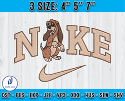 Nike Copper Machine Embroidery, The Fox and the Hound Embroidery Files