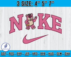 Strawberry Bear Machine Embroidery Files, Nike Toy Story Embroidery