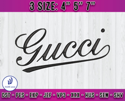 Gucci embroidery, gucci logo embroidery, logo fashion emboridery