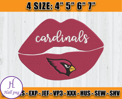 Cardinals Embroidery, NFL Cardinals Embroidery, NFL Machine Embroidery Digital, 4 sizes Machine Emb Files - 04 - vogue